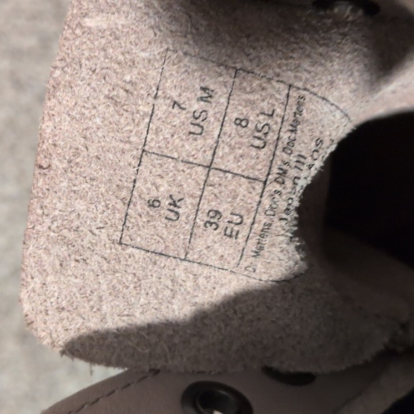 Dr. Martens Light Pink Combat Boots - Picture 10 of 10